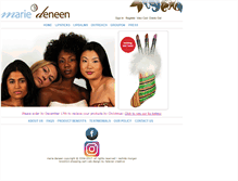 Tablet Screenshot of mariedeneen.com